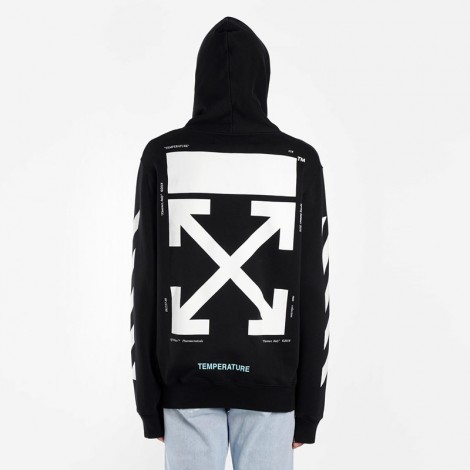 off white black mona lisa hoodie