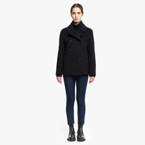 Peacoat Dafne Mixed Cashmere Woman