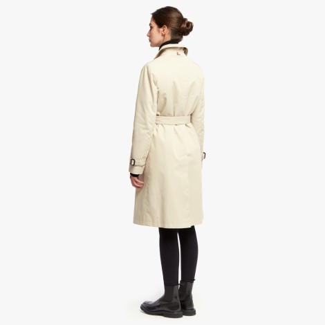 Slim Fit Penelope Raincoat With Detachable Shetland Wool Lining