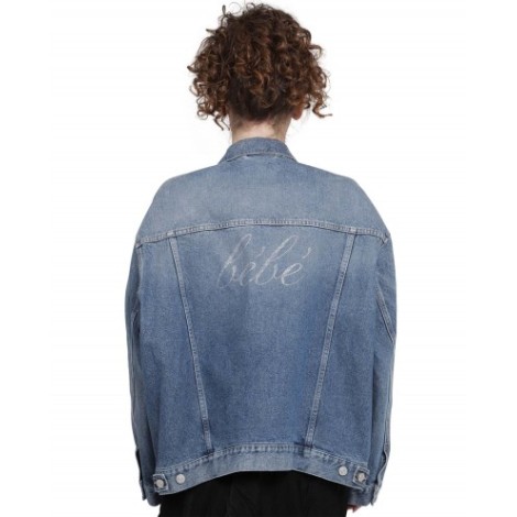 balenciaga crystal denim jacket