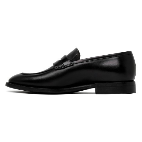 Silvano Sassetti Marsiglia Black Leather Loafers - Silvano Sassetti