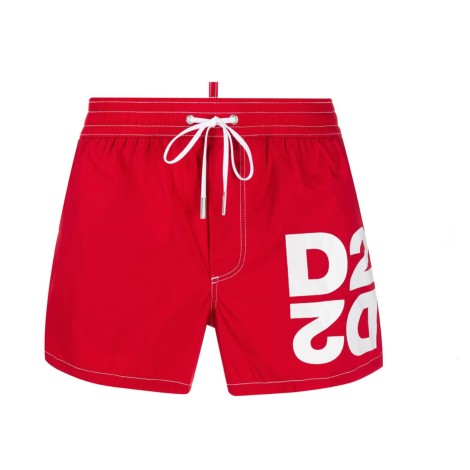 DSQUARED Costume Mirrored D2 Swim Shorts Dsquared2