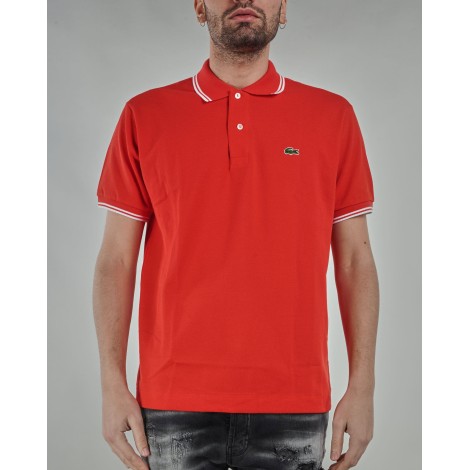 LACOSTE Polo con bordi a contrasto Lacoste