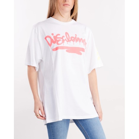 DISCLAIMER Maxi t-shirt con stampa Disclaimer