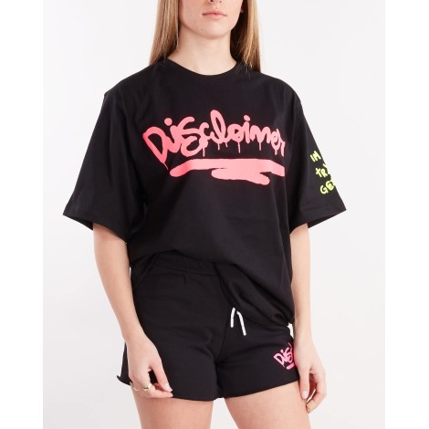 DISCLAIMER Maxi t-shirt con stampa Disclaimer