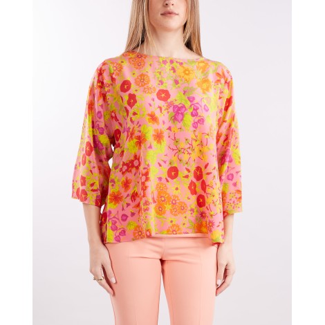 MAX MARA WEEKEND Blusa in seta stampata Max Mara Weekend