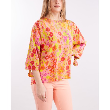 MAX MARA WEEKEND Blusa in seta stampata Max Mara Weekend