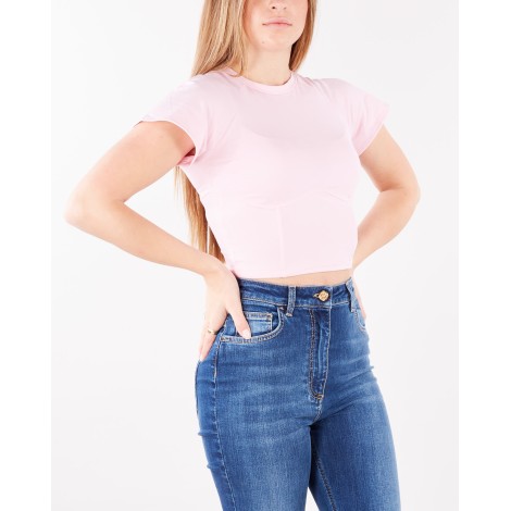 HINNOMINATE T-shirt crop con logo Hinnominate