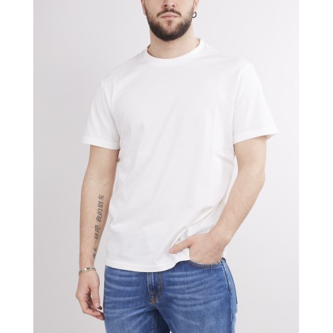 MANUEL RITZ T-shirt basic con micro logo Manuel Ritz