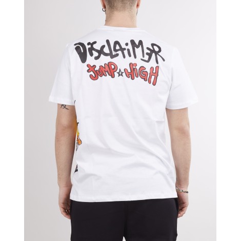 DISCLAIMER T-shirt con logo e stampa Disclaimer