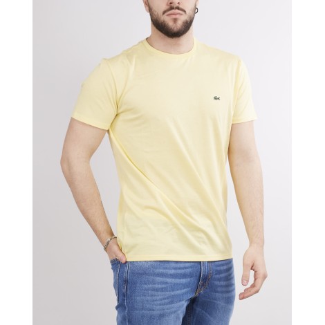 LACOSTE T-shirt girocollo in cotone Pima Lacoste