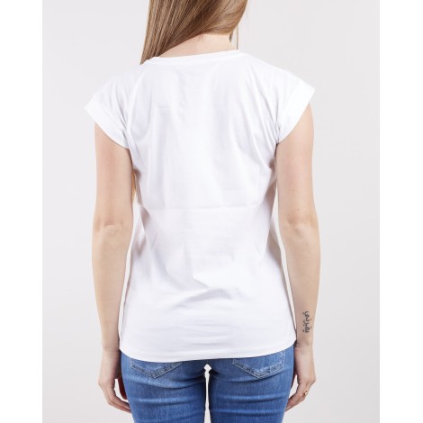 NENETTE T-shirt Dewa con stampa e swarovski Nenette