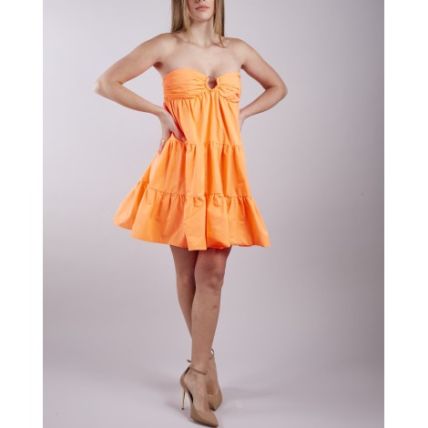 ANIYE BY Abito in taffeta con pircing Butterfly Aniye By