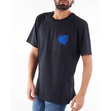 DANILO PAURA T-shirt con logo e stampa sul retro Danilo Paura