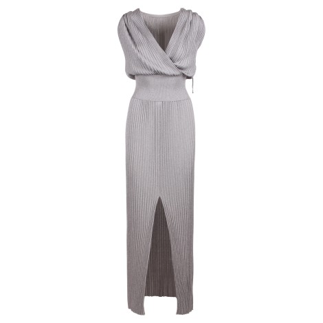 Rochas Long Sleeveless Dress M