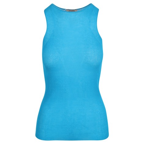 Nina Ricci Round Neck Cotton Tank Top M