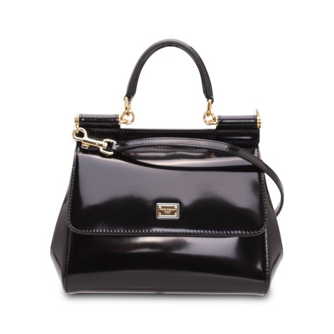 Dolce & Gabbana Small 'Sicily' Leather Tote Bag MED