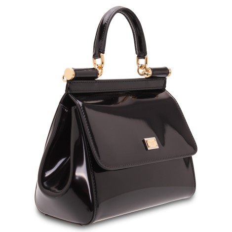 Dolce & Gabbana Small 'Sicily' Leather Tote Bag MED