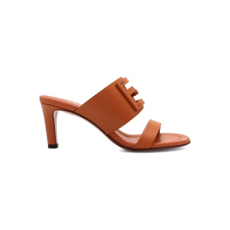 Fendi 'Baguette' Leather Sandals 40