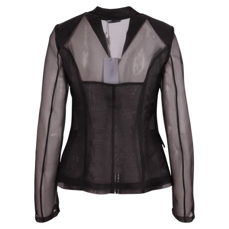 Vien Semi-Trasperent Silk Blazer M