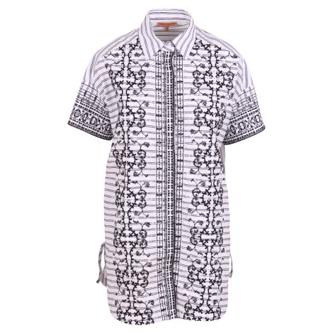 Ermanno Scervino Long Embroidered Shirt 42