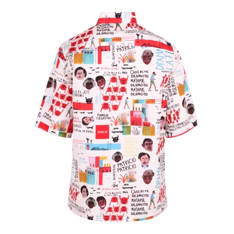 Diego Marquez 'Miguel-Pandemonium' Cotton Shirt M