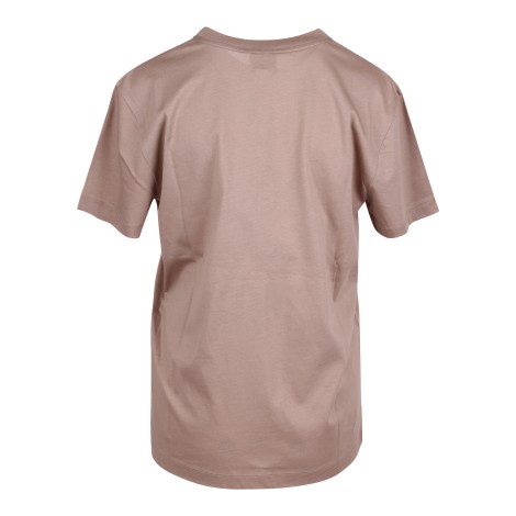 Patou 'BarbaPatou' Cotton Beige T-Shirt M