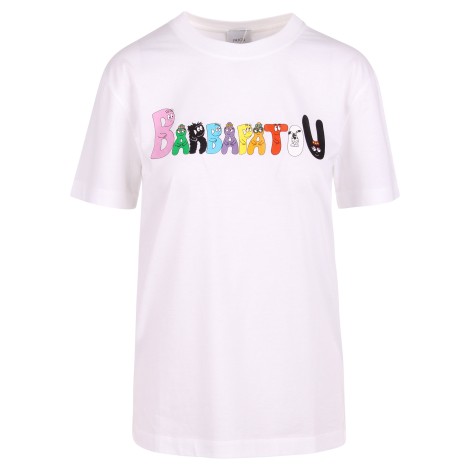 Patou 'BarbaPatou' White Cotton T-Shirt M