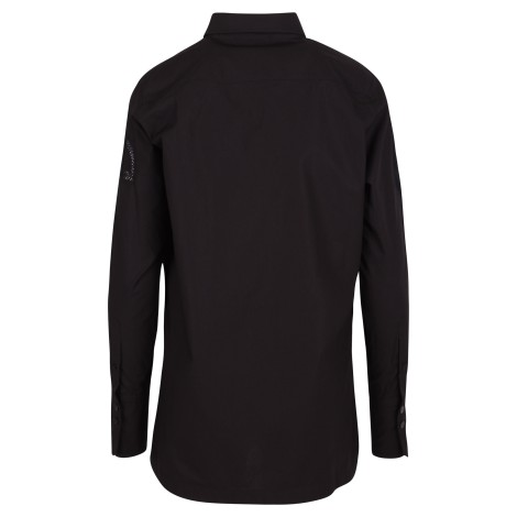 Patou Black Long-sleeved Cotton Shirt 38