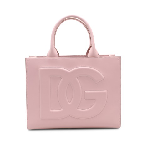 Dolce & Gabbana 'DG Daily' Small Leather Shopping Bag MED