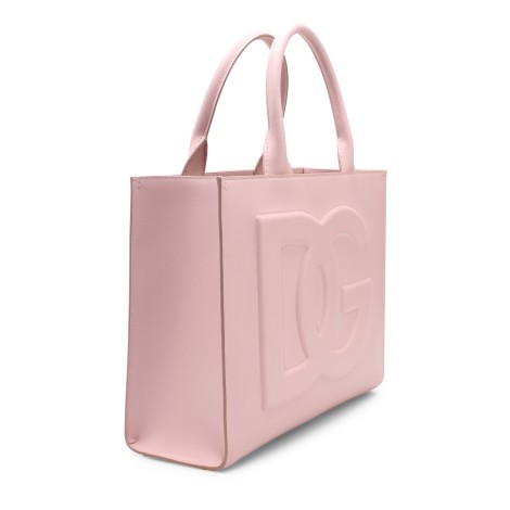 Dolce & Gabbana 'DG Daily' Small Leather Shopping Bag MED