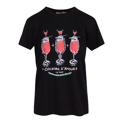 Alessandro Enriquez 'Cocktail D'Amour' Cotton T-Shirt M