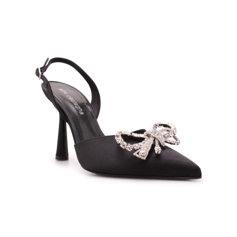 Aldo Castagna 'Adele' Crystal Bow Leather Pumps 36