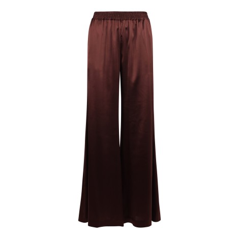 Gianluca Capannolo 'Antonia' Wide Silk Trousers 42