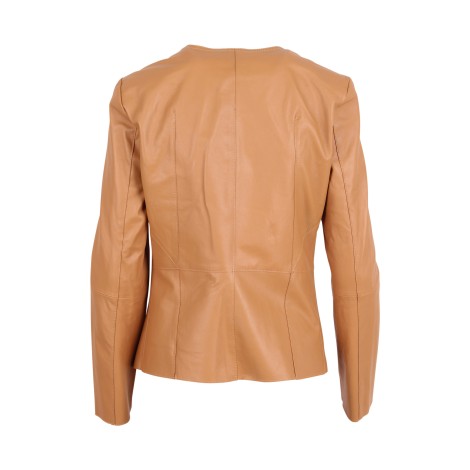 S.W.O.R.D. 6644 '6404' Single-Breastes Leather Jacket 44