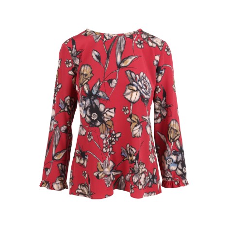 'S Max Mara 'Harald' Silk Blouse 38