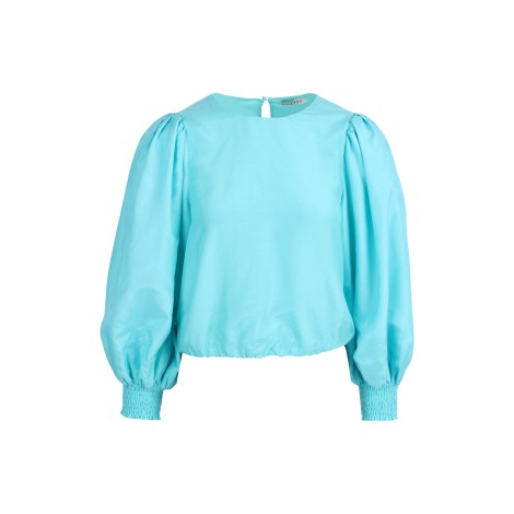 Alice Olivia 'Shondra' Short Cotton Blouse M