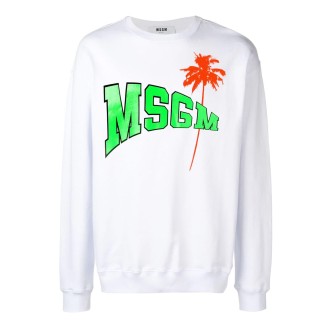 MSGM Felpa con logo.