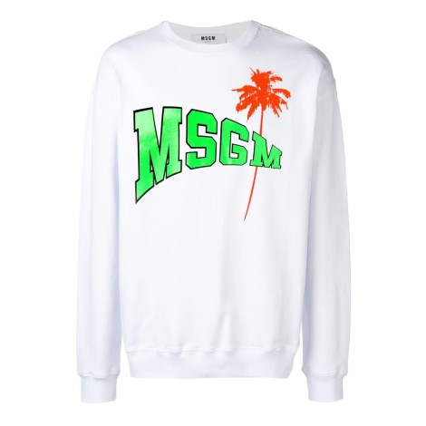 MSGM Felpa con logo.