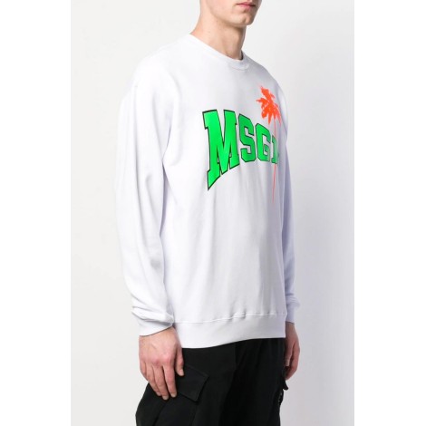 MSGM Felpa con logo.