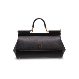 Dolce & Gabbana Small 'Sicily' Leather Tote Bag MED