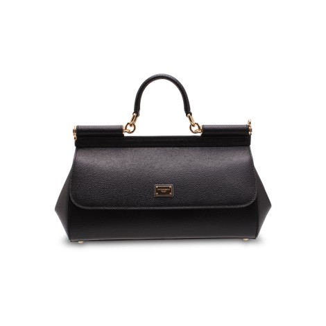 Dolce & Gabbana Small 'Sicily' Leather Tote Bag MED