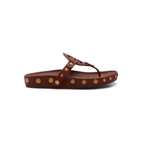 Tory Burch 'Cloud Miller' Leather Flip Flops 8,5