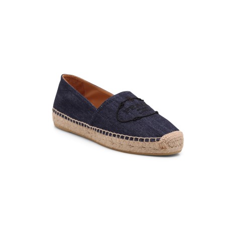 Prada Embroidered Logo Espadrilles 37