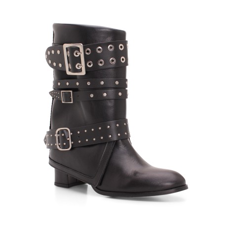 Bruno Bordese 'Giulia' Leather Boots 39