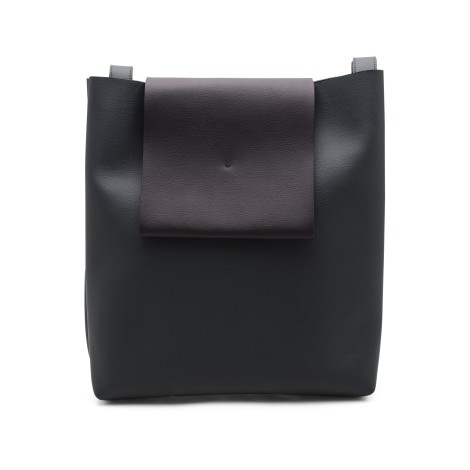 Zucca 'Flap Bag AG361' Leather Tote Bag MED