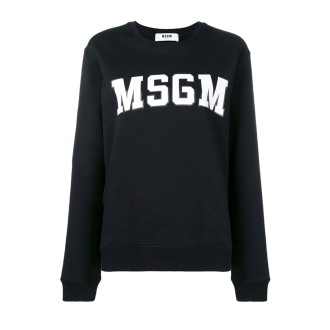 MSGM Felpa con logo grafico