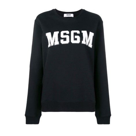 MSGM Felpa con logo grafico