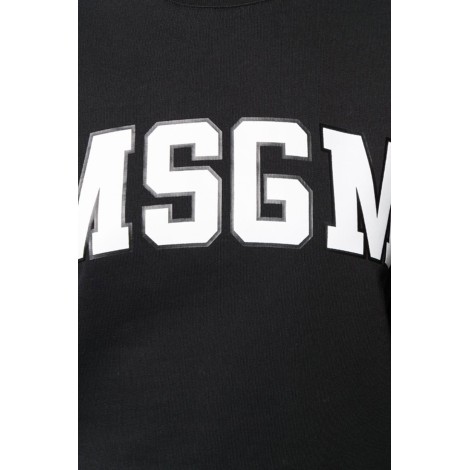 MSGM Felpa con logo grafico