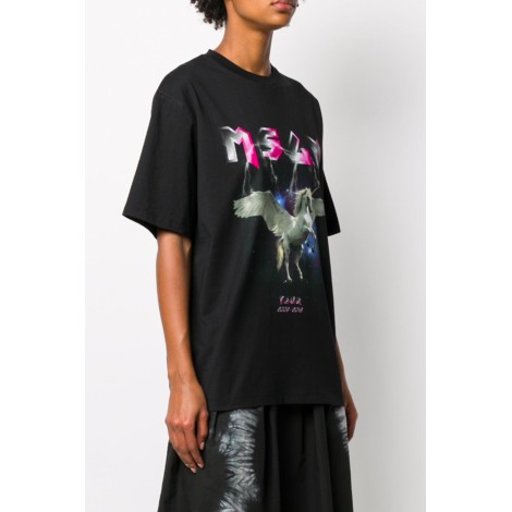 MSGM T-shirt stampa unicorno